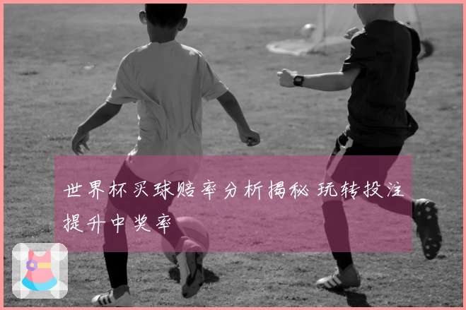 世界杯买球赔率分析揭秘 玩转投注提升中奖率