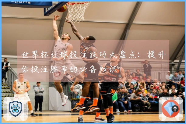 世界杯让球投注技巧大盘点：提升你投注胜率的必备知识